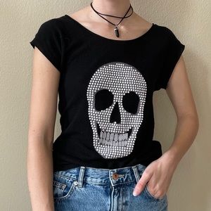 Black Skull Tee